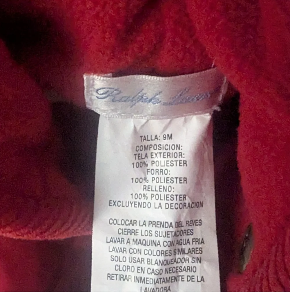 Ralph Lauren |‎ Hooded Barn Bunting